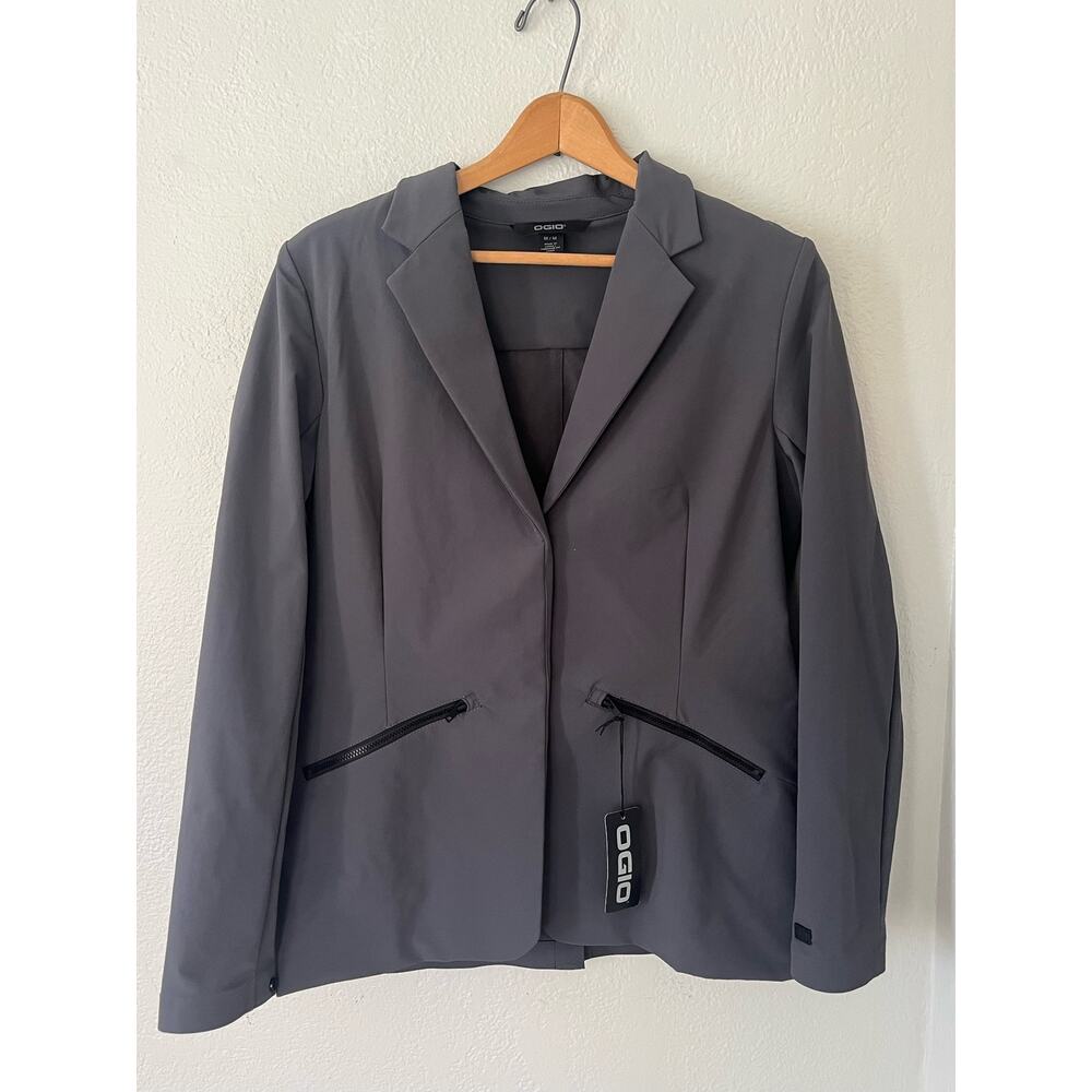 New with Tags Women's Ogio Gray‎ Ladies Fusion Blazer Size Medium